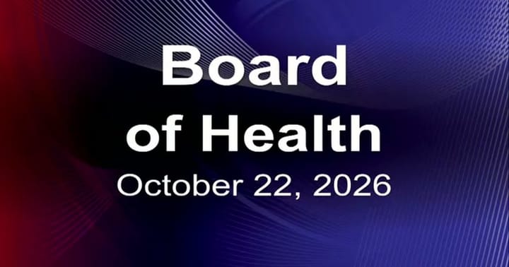 From the Board of Health
